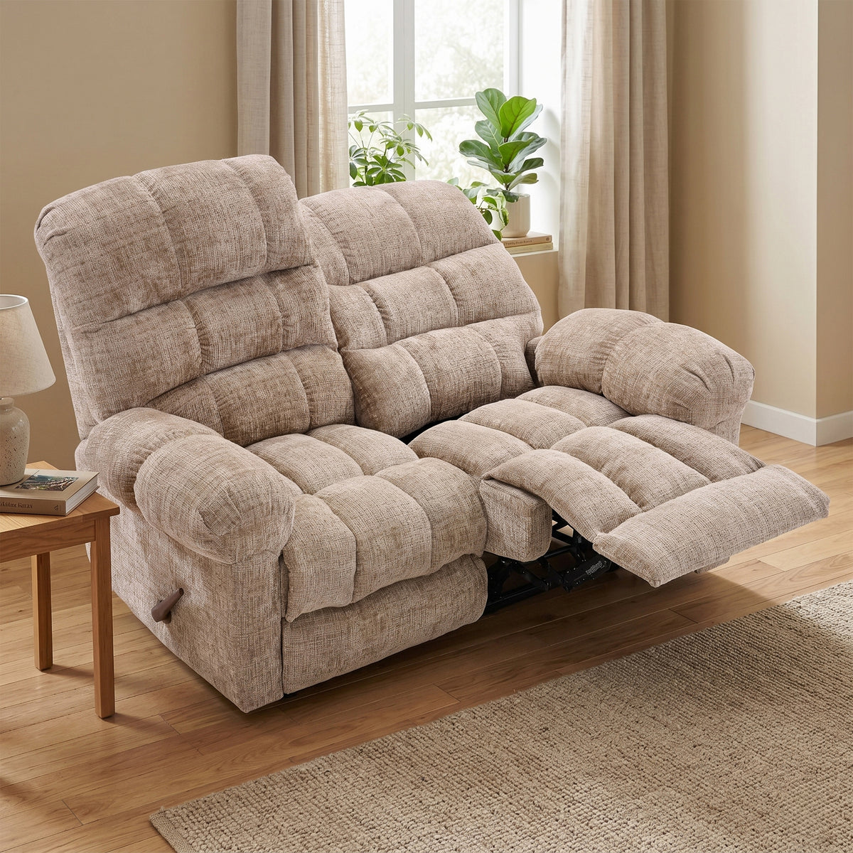 Cloud 2 Seater Manual Recliner