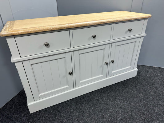 Clearance Grey Large Sideboard