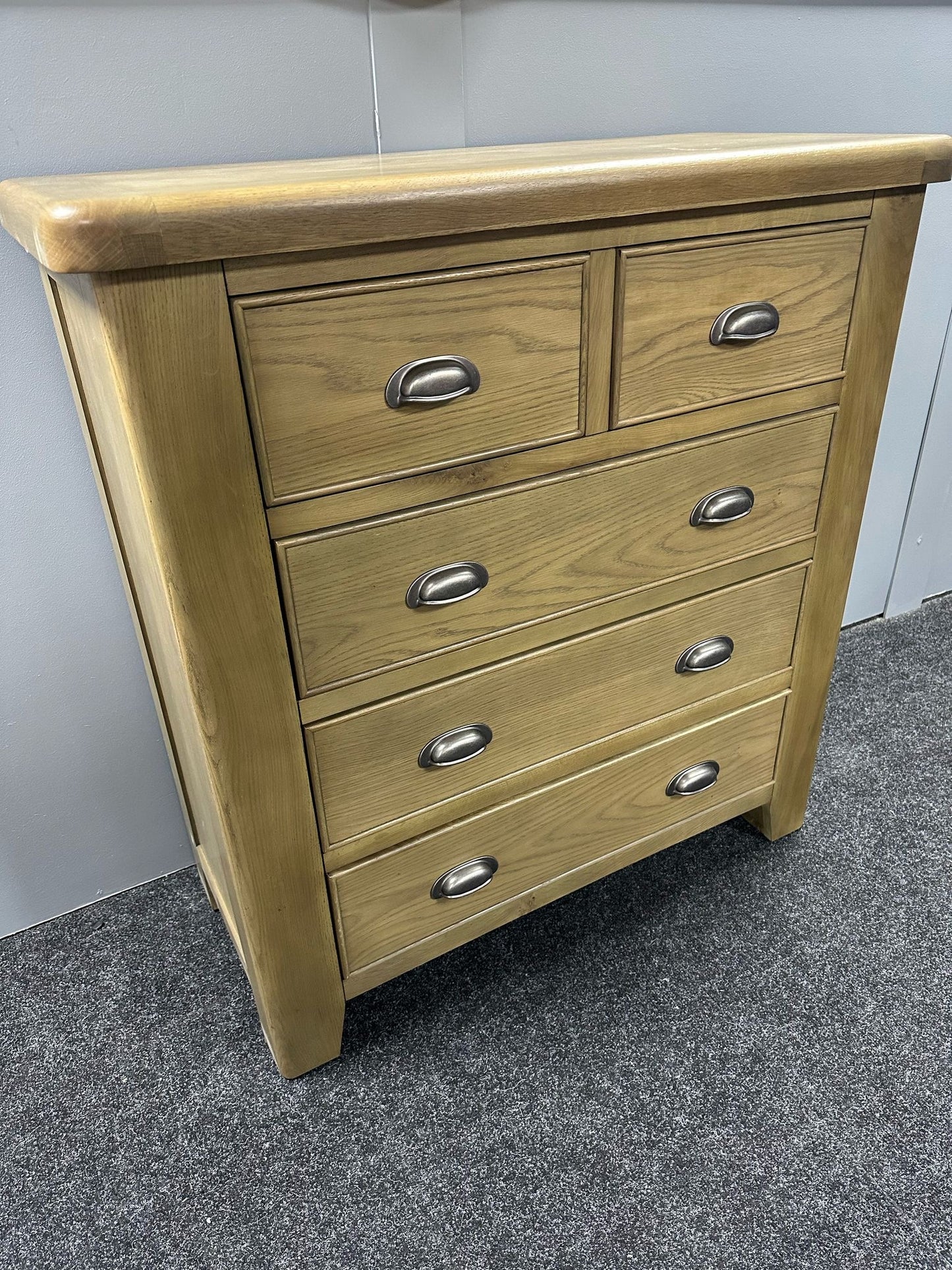 Oak 2 Over 3 Chest