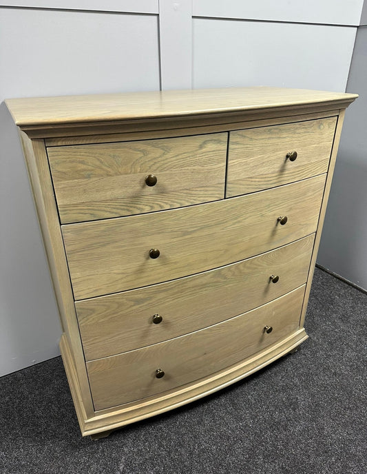Smoked Oak 2 Over 3 Chest Of Drawers