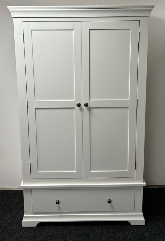 Warm White Double Wardrobe