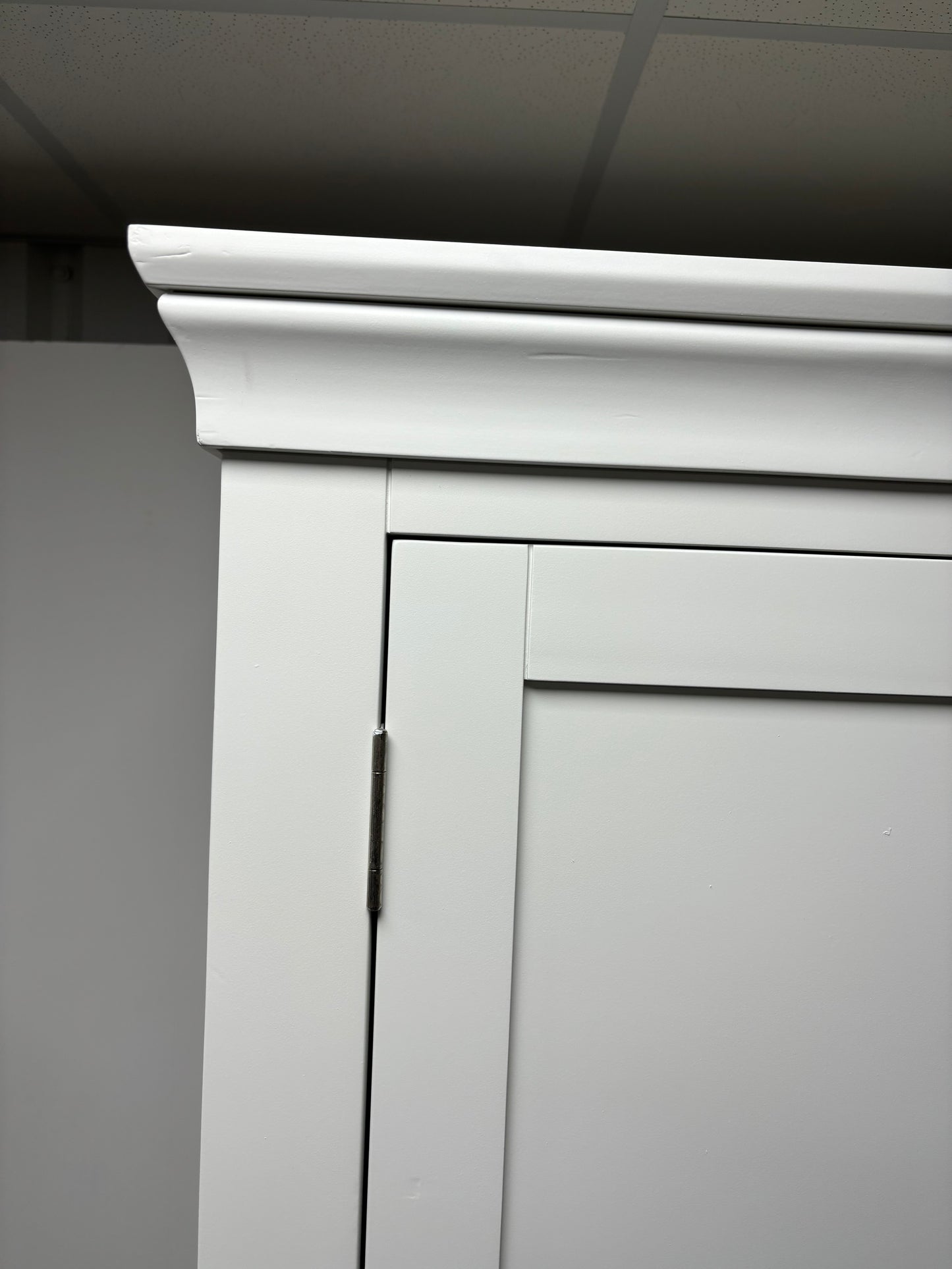 Warm White Double Wardrobe