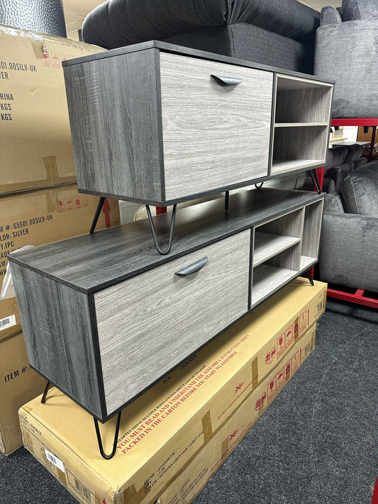 Clearance Grey Small Tv Unit