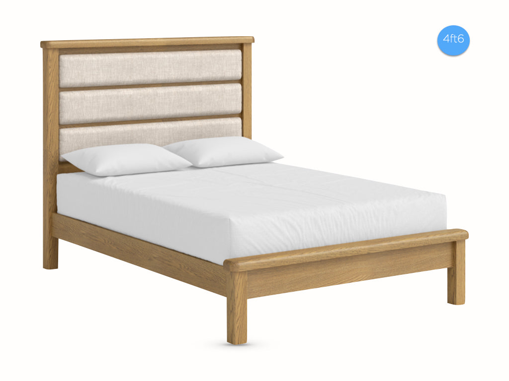 Dorchester Oak 4ft6 Low End Bed