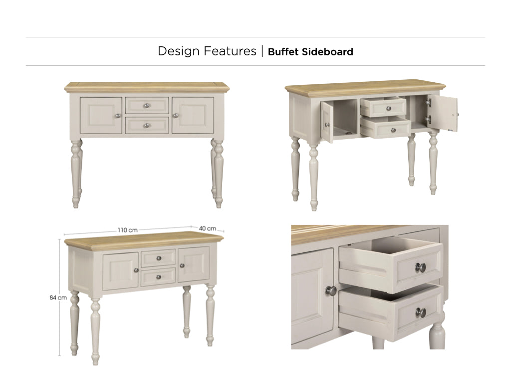 Chateau Painted Buffet Sideboard