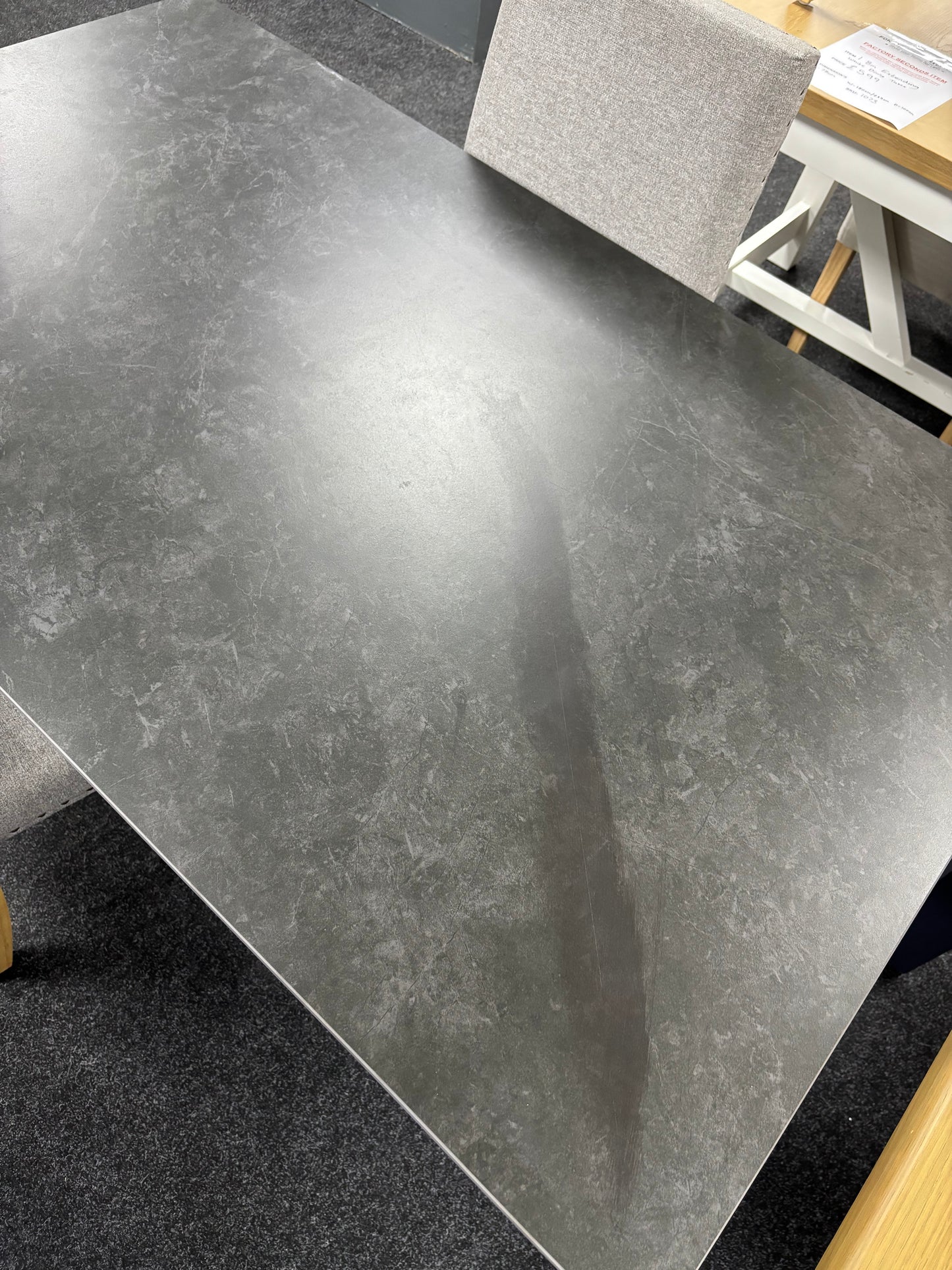 1.5m Sintered Stone Dining Table