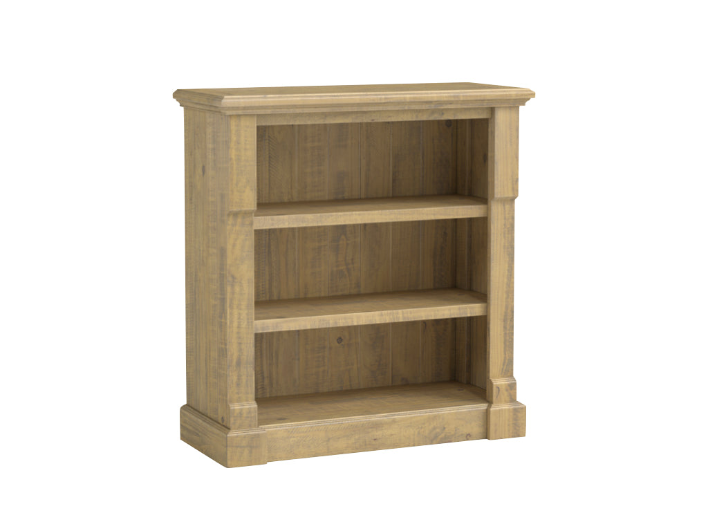 Chateau Rustic Low Bookcase