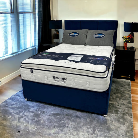 Silentnight 1600 British Wool Mattress - Made To Order