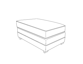 Flynn Chaise Footstool