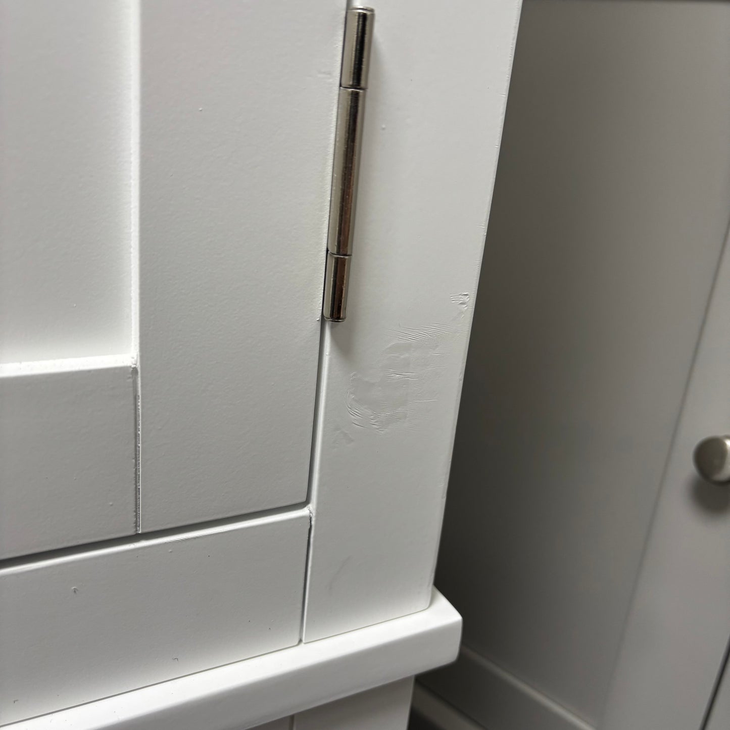 White Triple Wardrobe