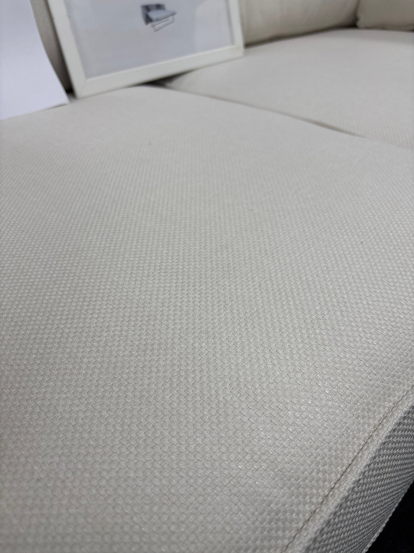 Roma Cream 2 Seater Sofa Bed