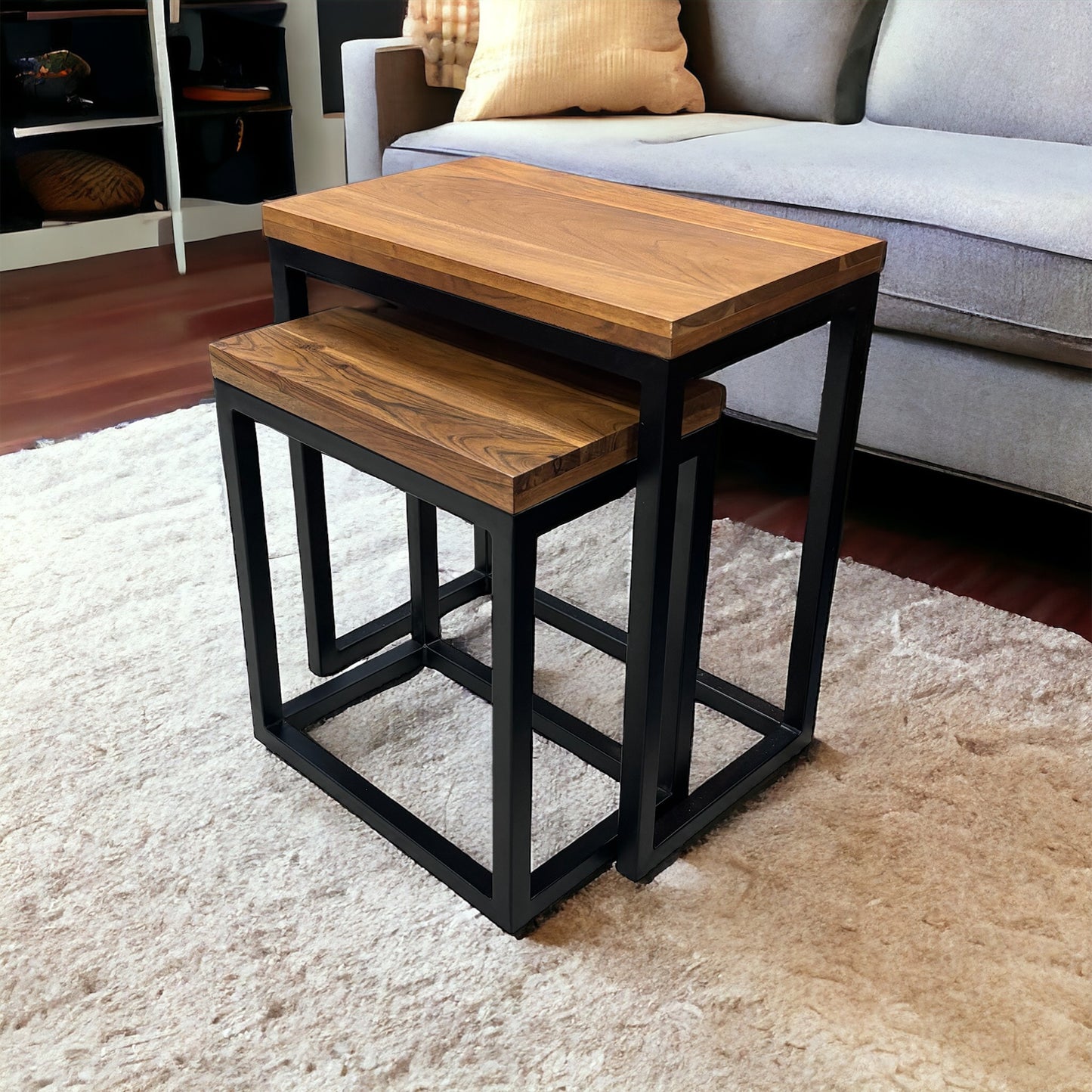 Acacia Nest of 2 Tables