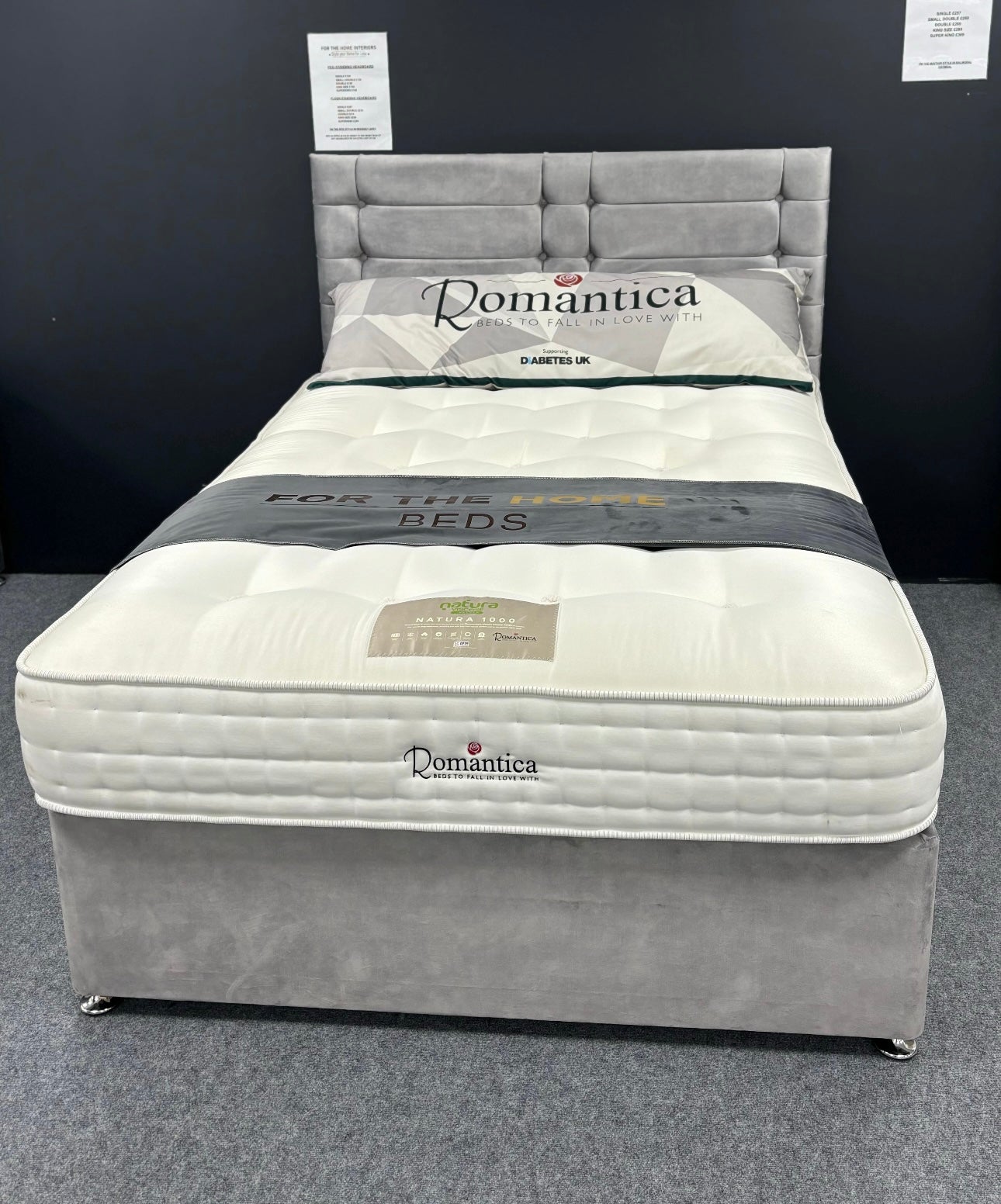 4’6ft Natural 1000 Clearance Mattress (Double)