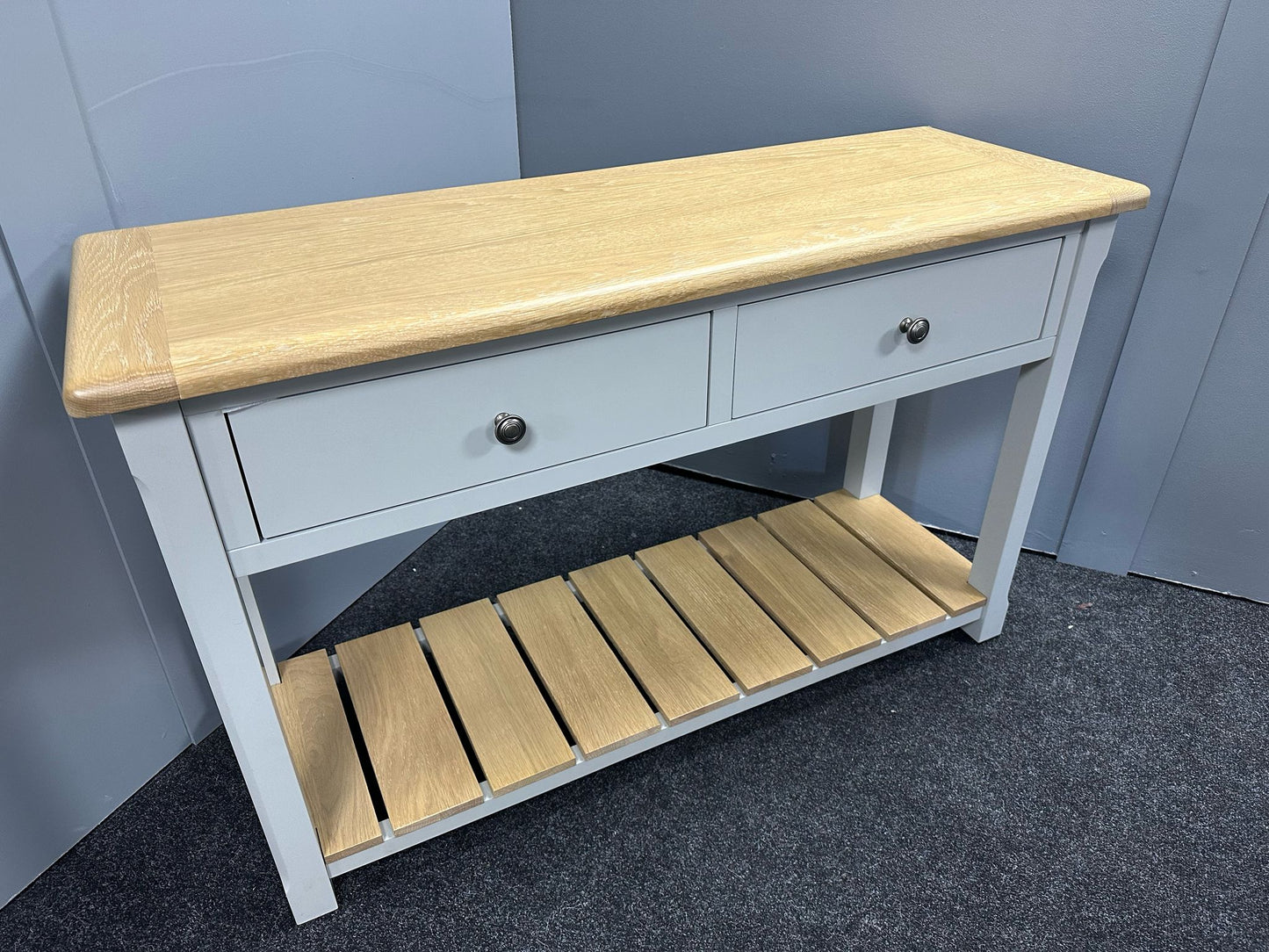 Clearance Grey Console Table