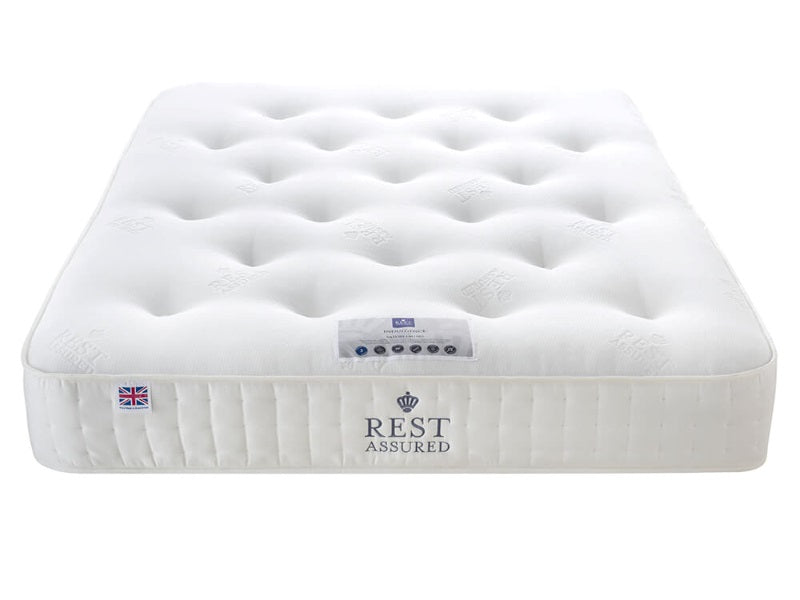4'6ft Rest Assured Kelbrook 1400 Pocket Mattress - NEW