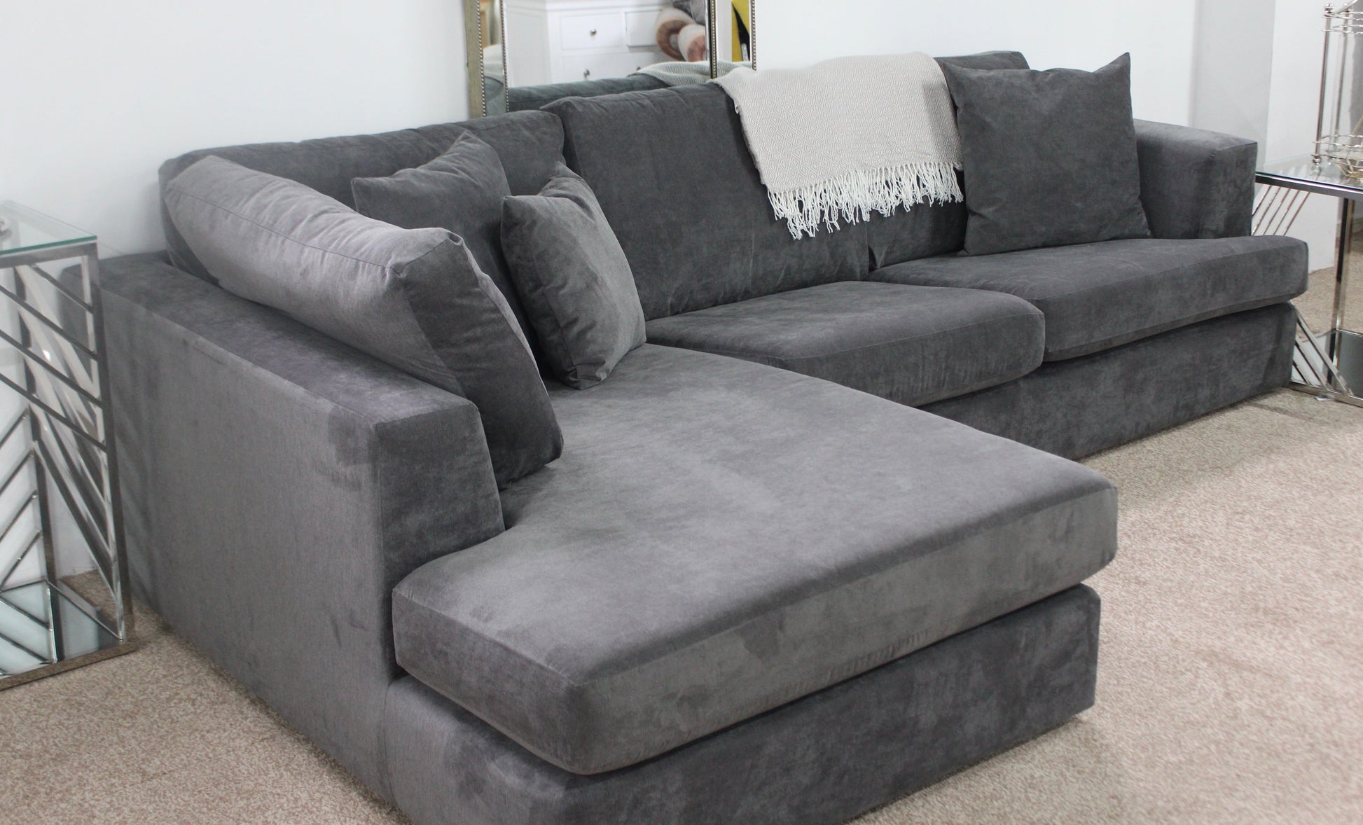 LHF Large Stratus Corner Sofa For The Home Interiors