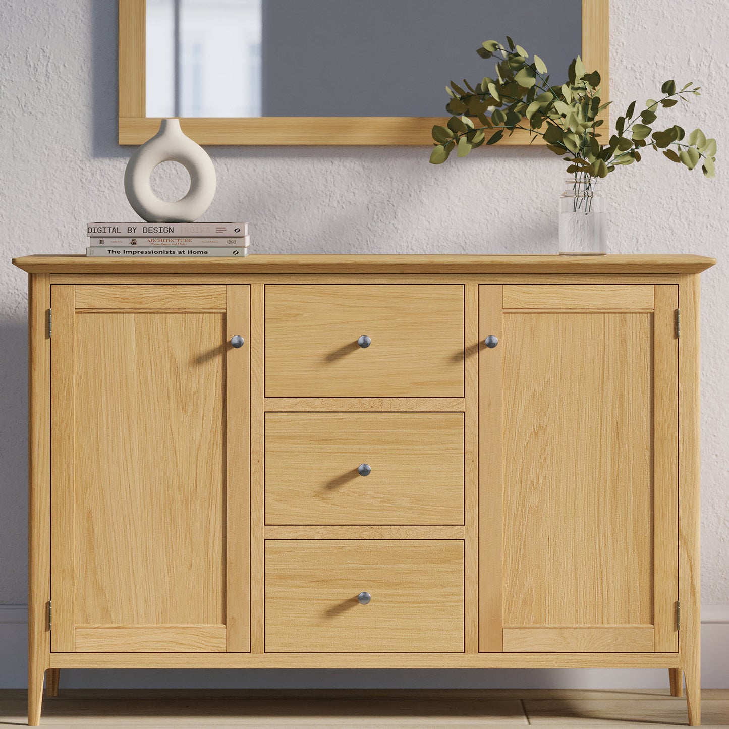 Saxby Large 2 Drawer 3 Door Sideboard