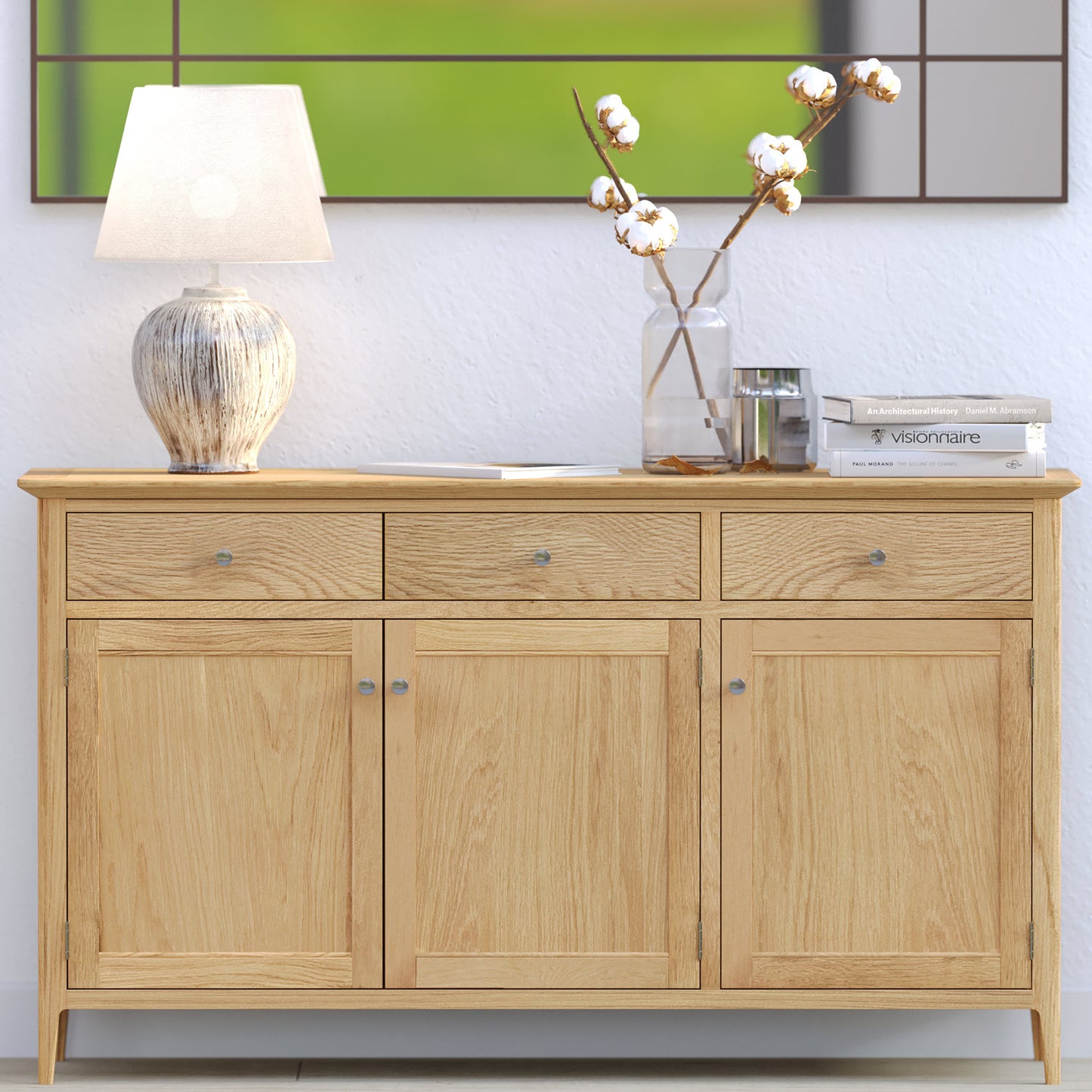 Saxby Large 3 Drawer 3 Door Sideboard