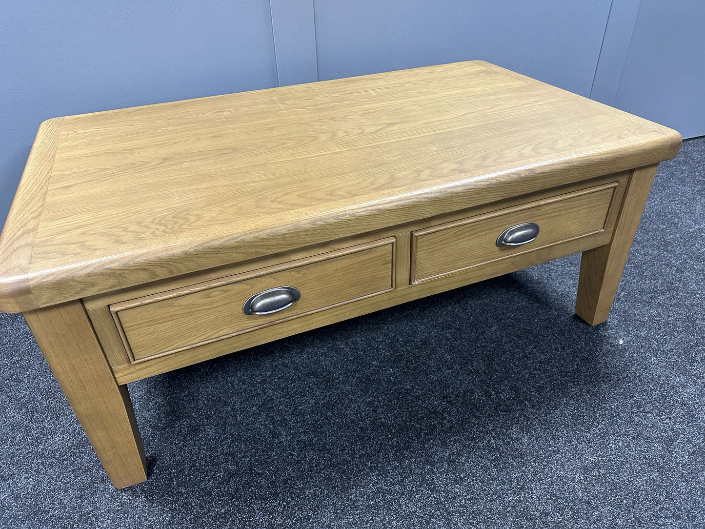 Large Oak Coffee Table