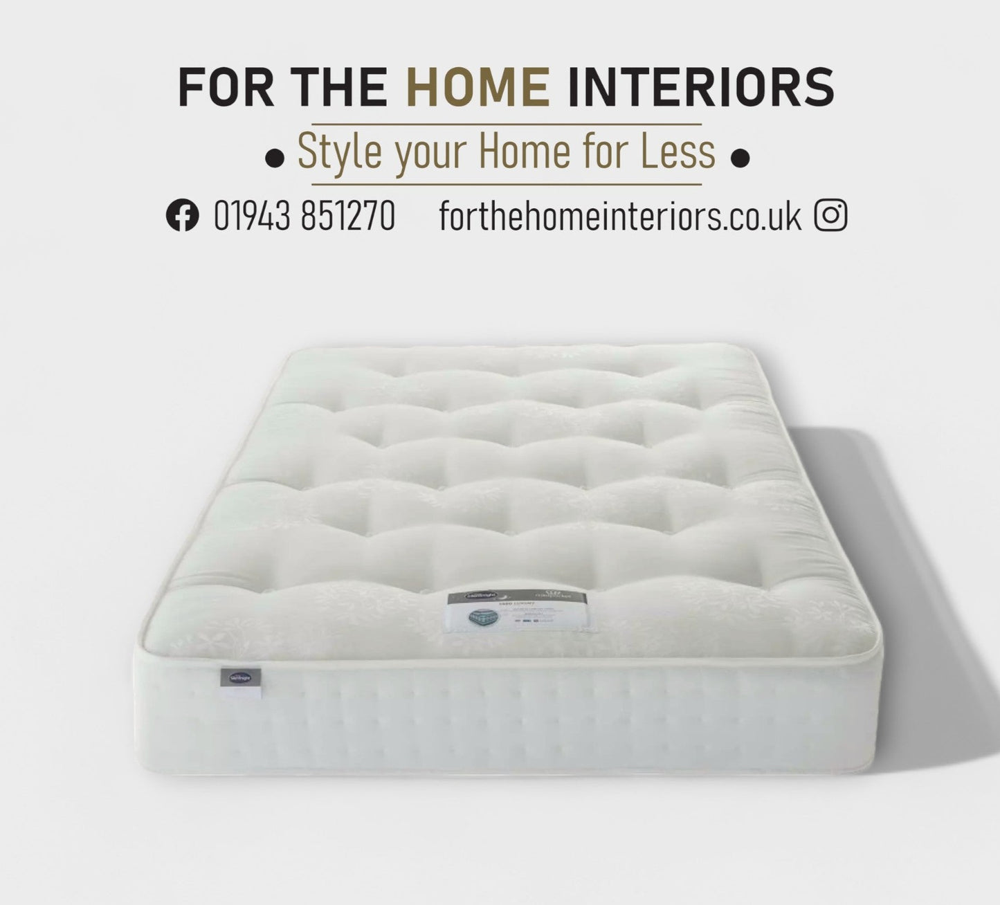 4’6ft Silenight 1400 Luxury Ortho Clearance Mattress