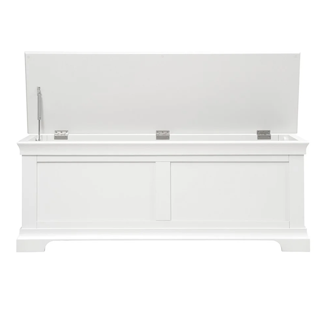White Blanket Box