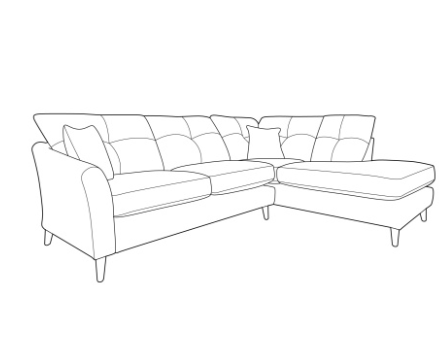 Hollie Chaise Corner Sofa