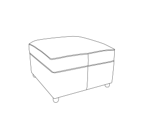 Flynn Standard Footstool