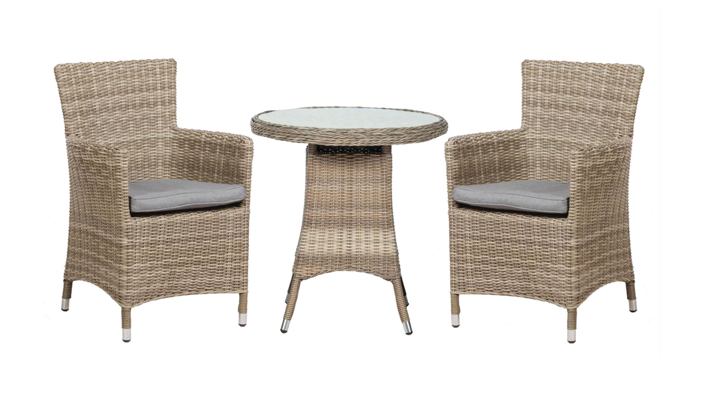 Wentworth 2 Seater Bistro Set With Low Back Chairs For The Home Interiors