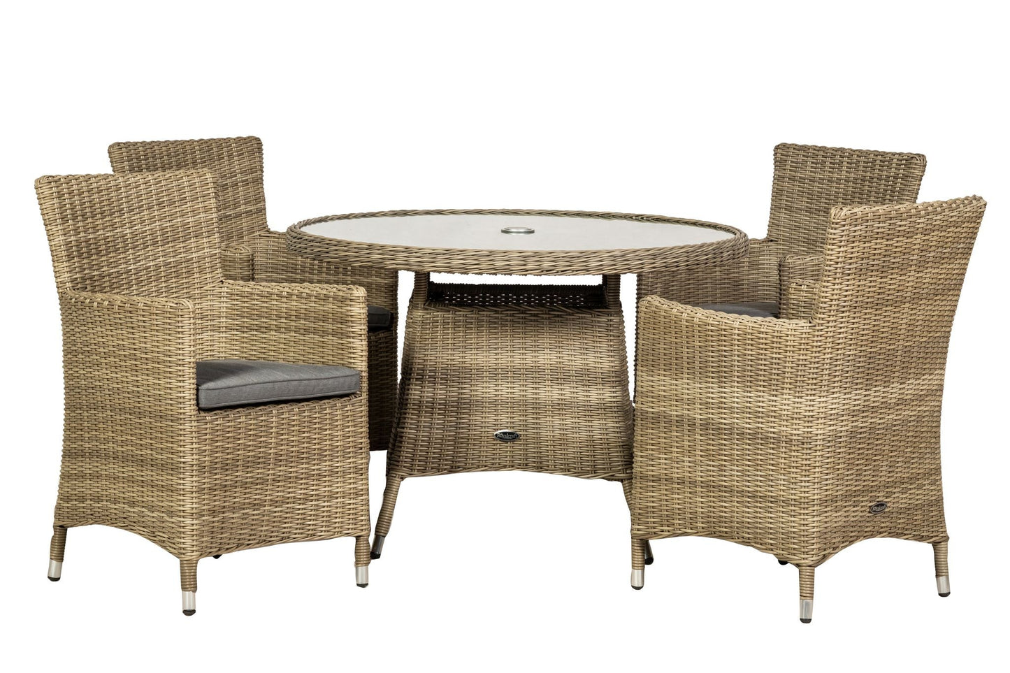 Wentworth 4 Seater Bistro Set With Low Back Chairs For The Home Interiors