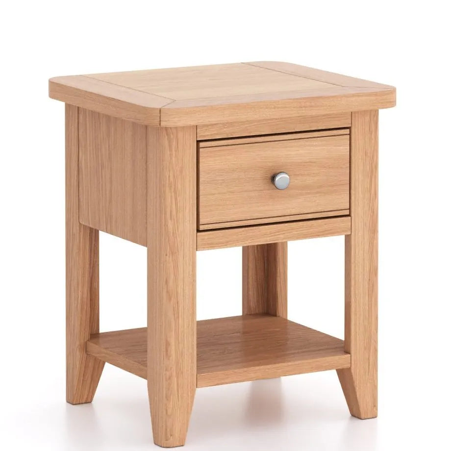 Arlyn oak Lamp Table
