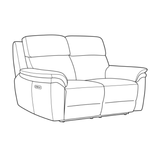 Pisces 2 Seater Recliner