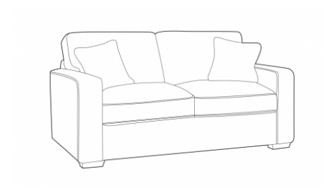 2 Seater Sofa - Chicago Collection