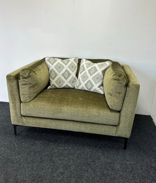 Olive Snuggle Chair (Ex Display)