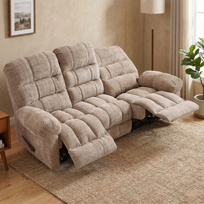 Cloud 3 Seater Manual Recliner