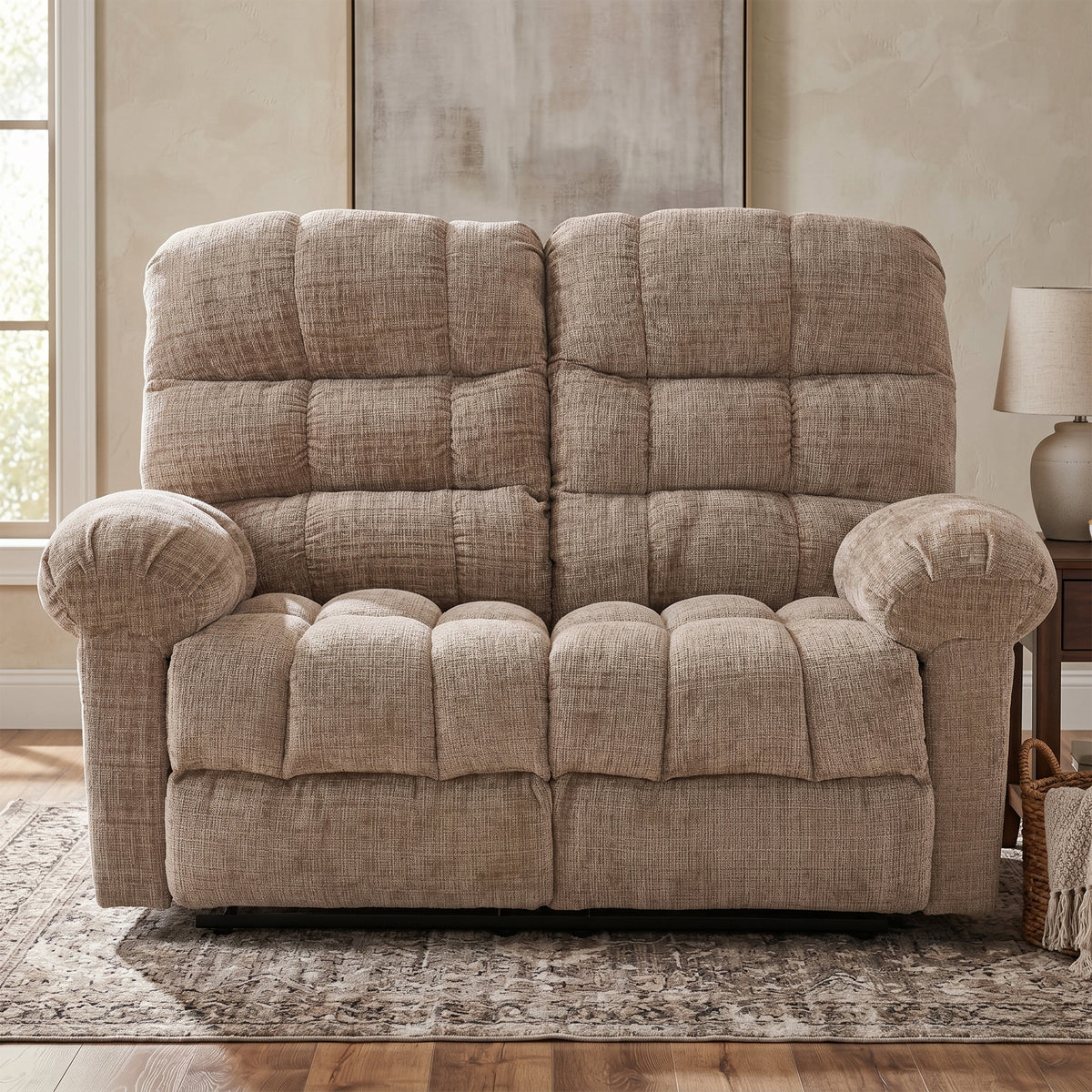 Cloud 2 Seater Manual Recliner