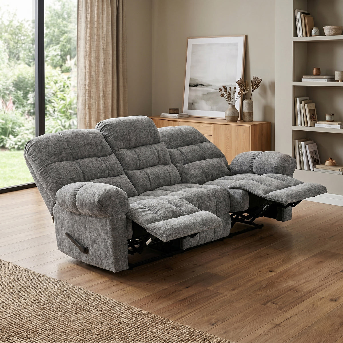 Cloud 3 Seater Manual Recliner