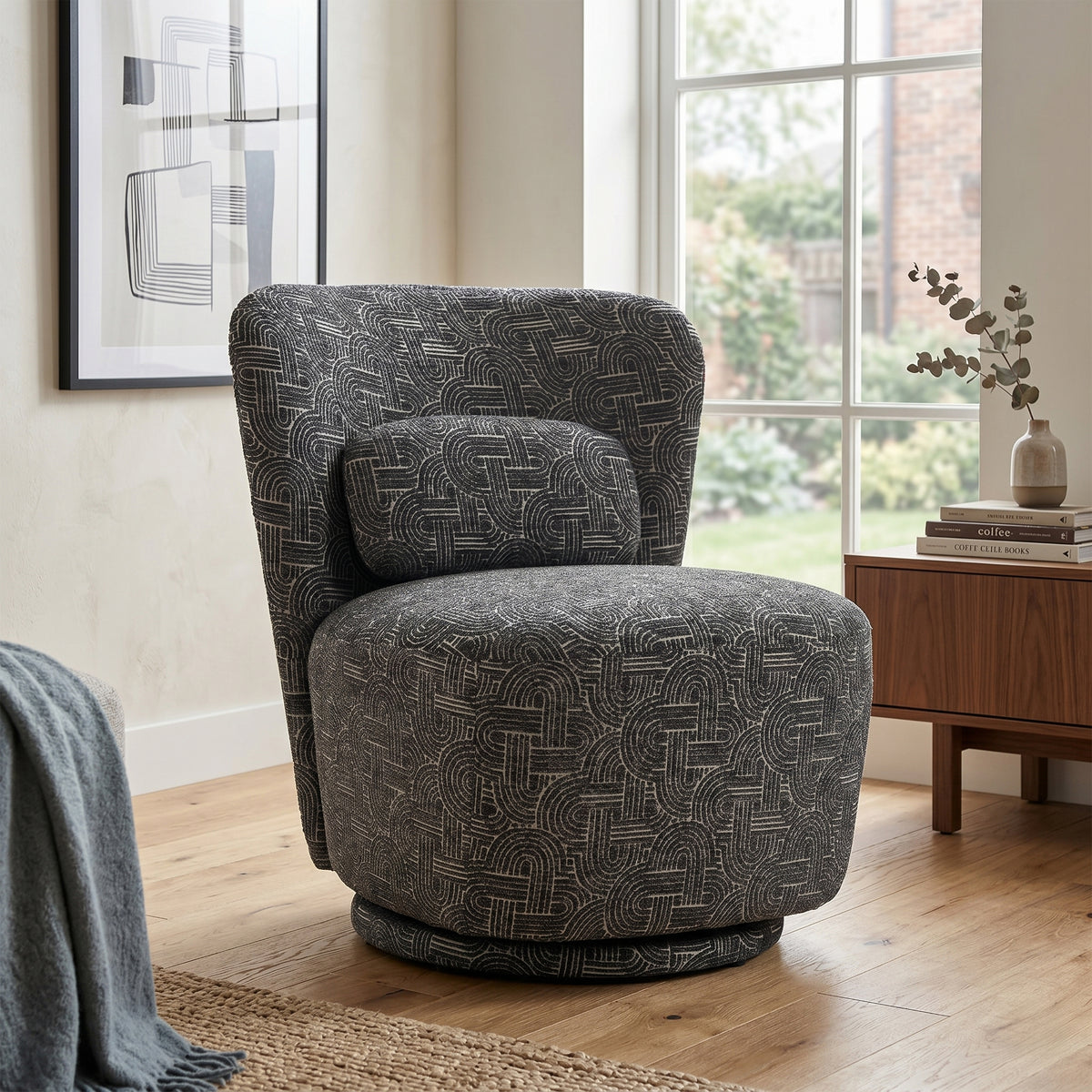 Aura Swivel Accent Chair
