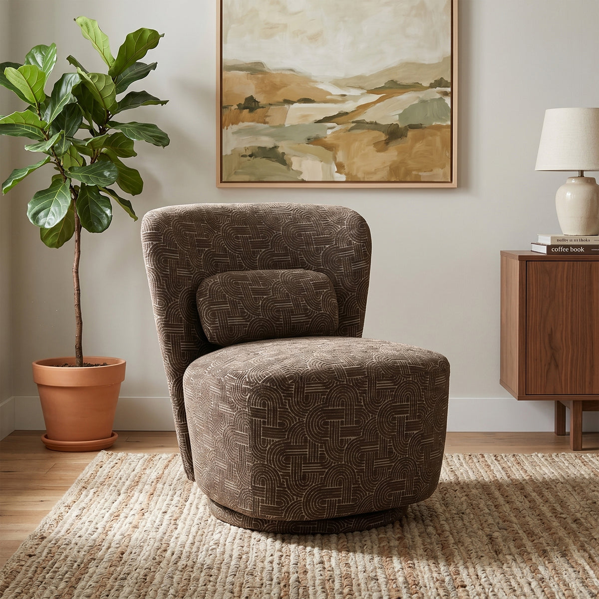 Aura Swivel Accent Chair