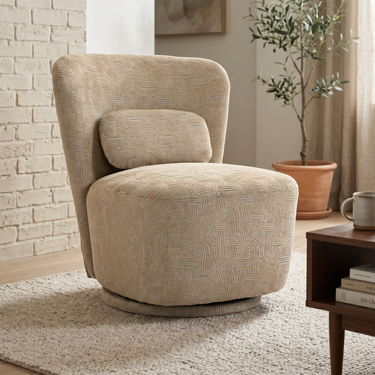 Aura Swivel Accent Chair