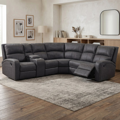 Silverton Manual Reclining Corner Sofa