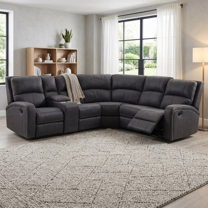Silverton Manual Reclining Corner Sofa
