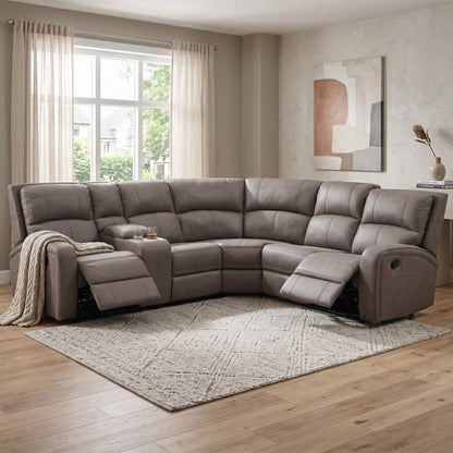 Silverton Manual Reclining Corner Sofa