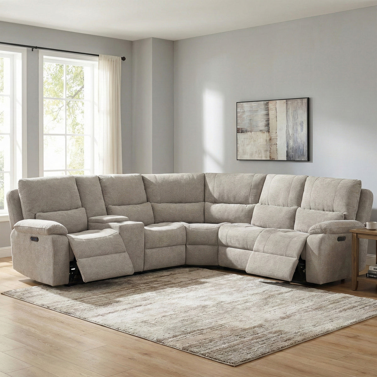 Knightsbridge 2 on 2 Reclining Corner Sofas