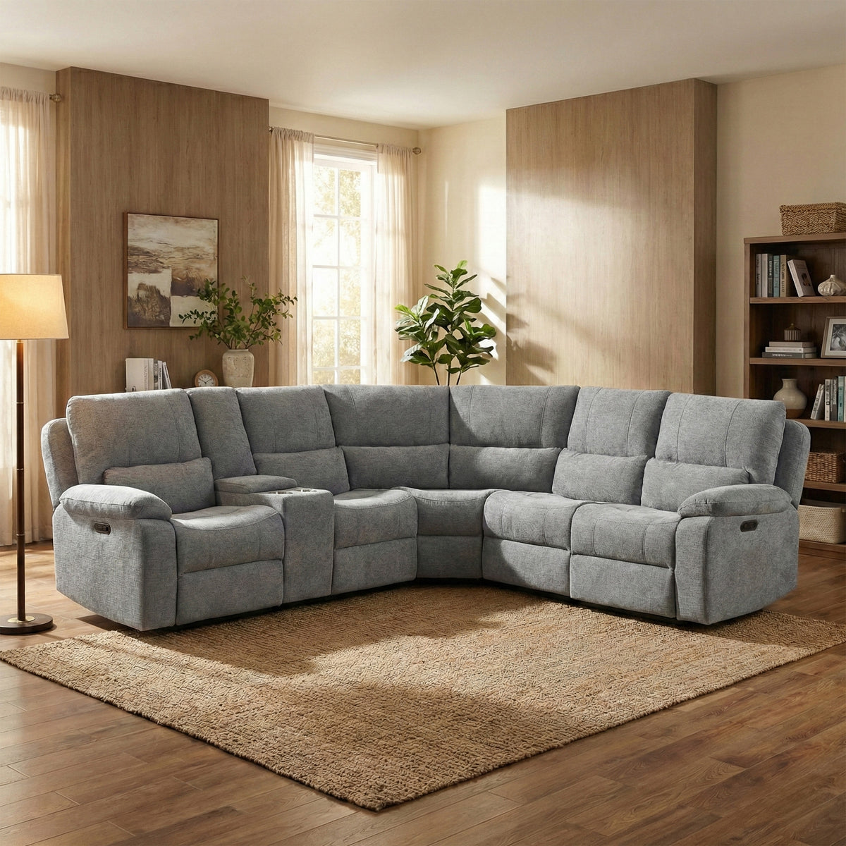 Knightsbridge 2 on 2 Reclining Corner Sofas