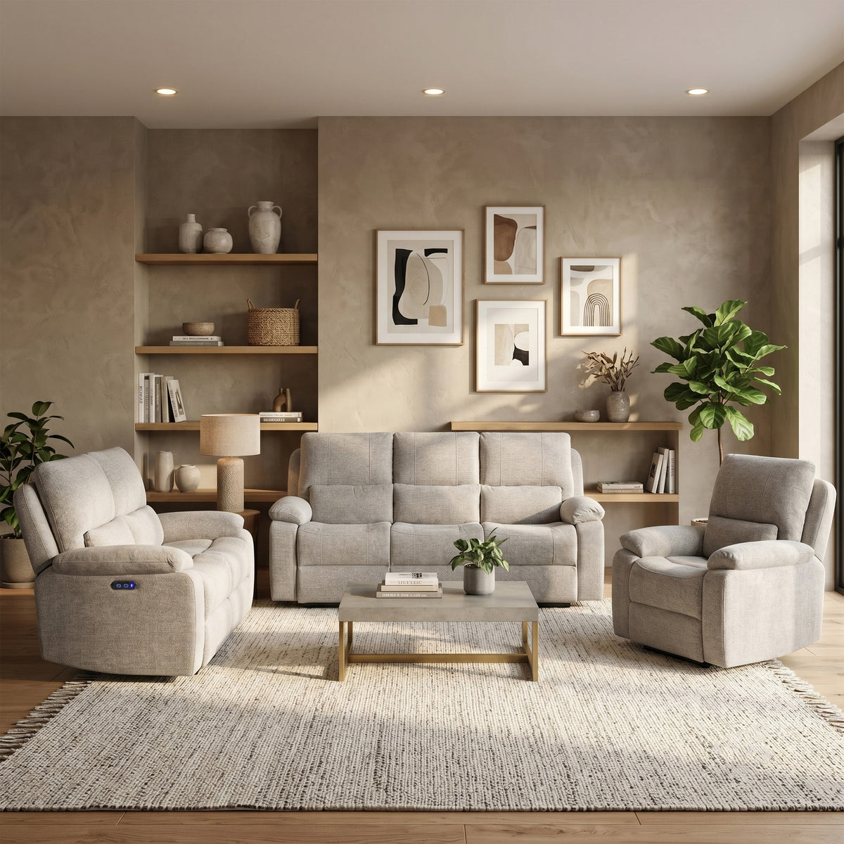 Knightsbridge 2 Seater Reclining Sofa
