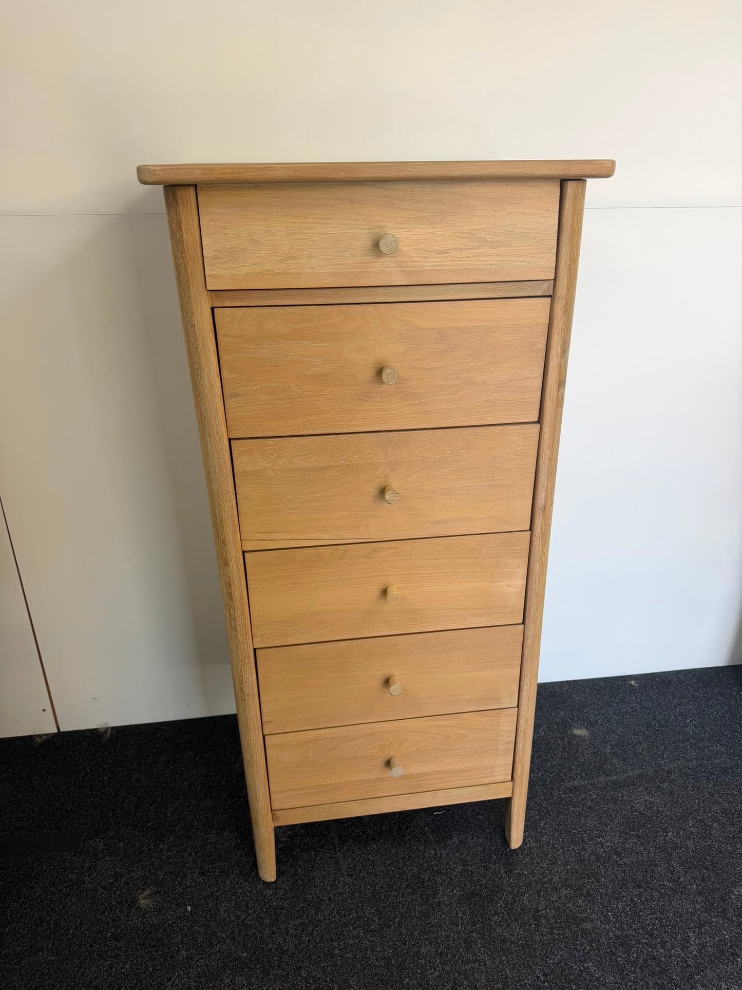 Oak Vanity Tallboy