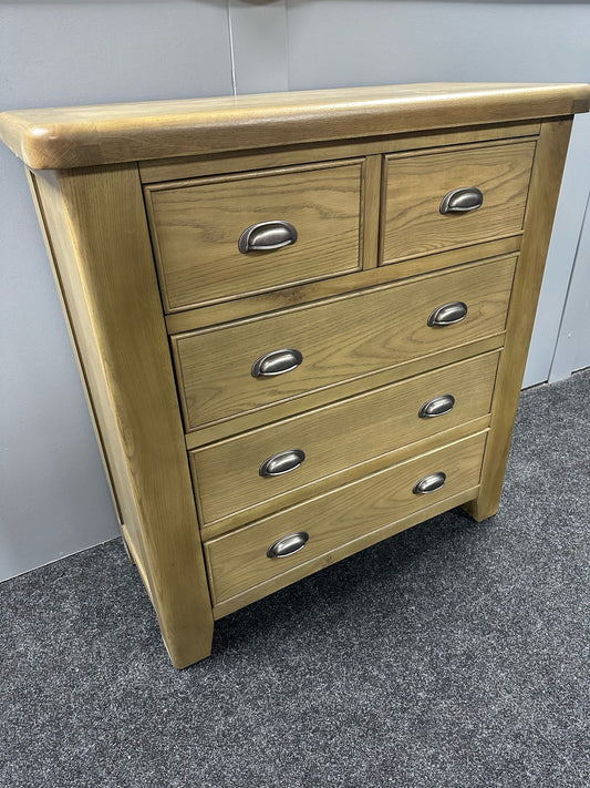 Oak 2 Over 3 Chest