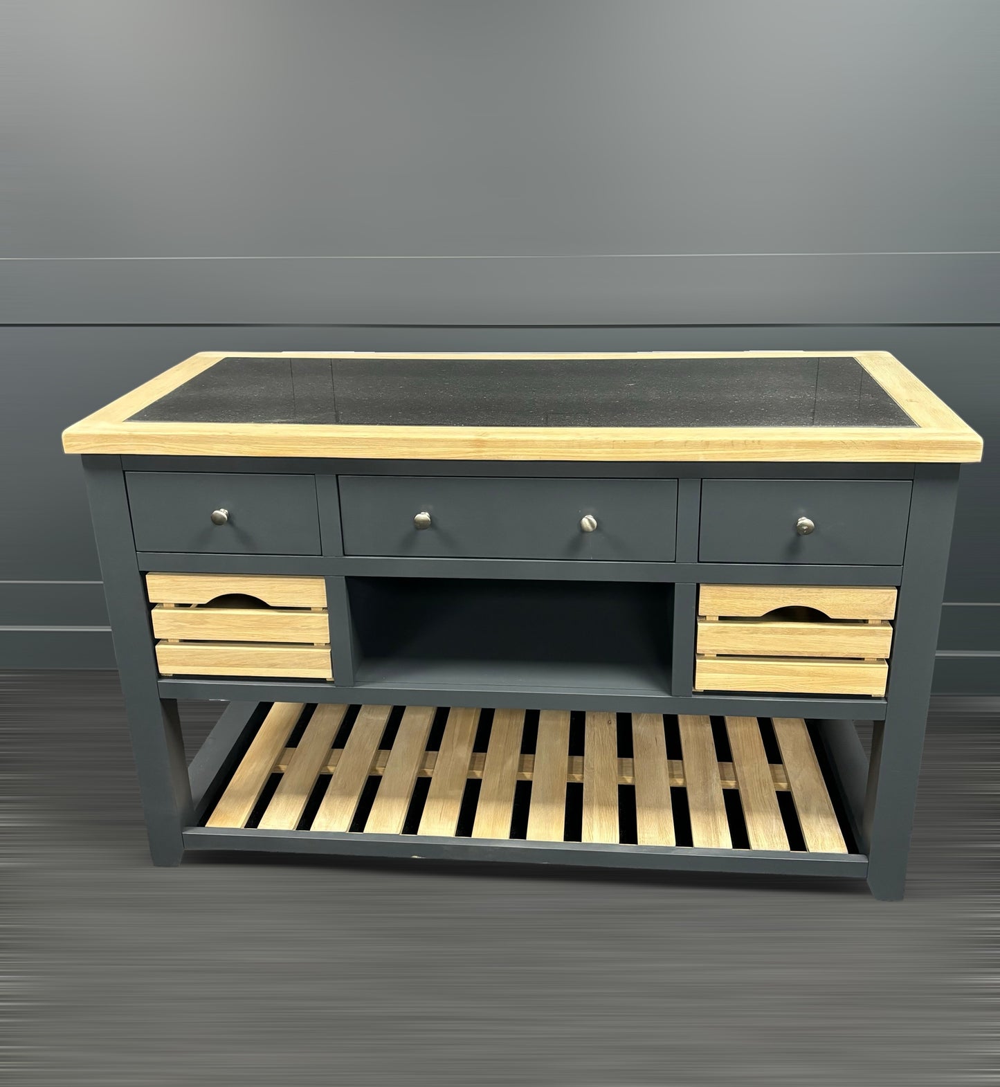 Charcoal Kitchen Island