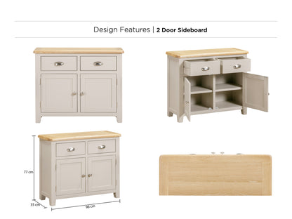 Windermere Painted 2 Door Sideboard
