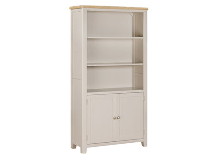 Windermere Painted 2 Door Tall Wide Bookcase